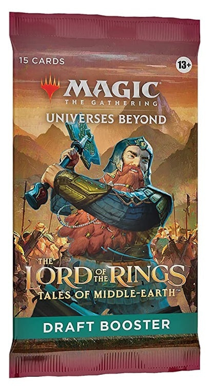 MTG The Lord of the Rings: Tales of Middle Earth Draft Booster Pack | Tabernacle Games