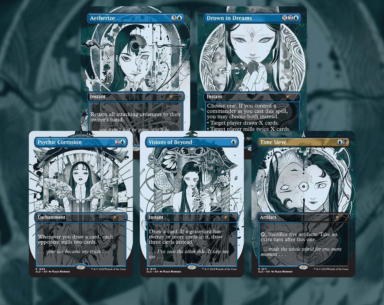 Secret Lair Featuring: Peach Momoko Non-Foil Edition | Tabernacle Games