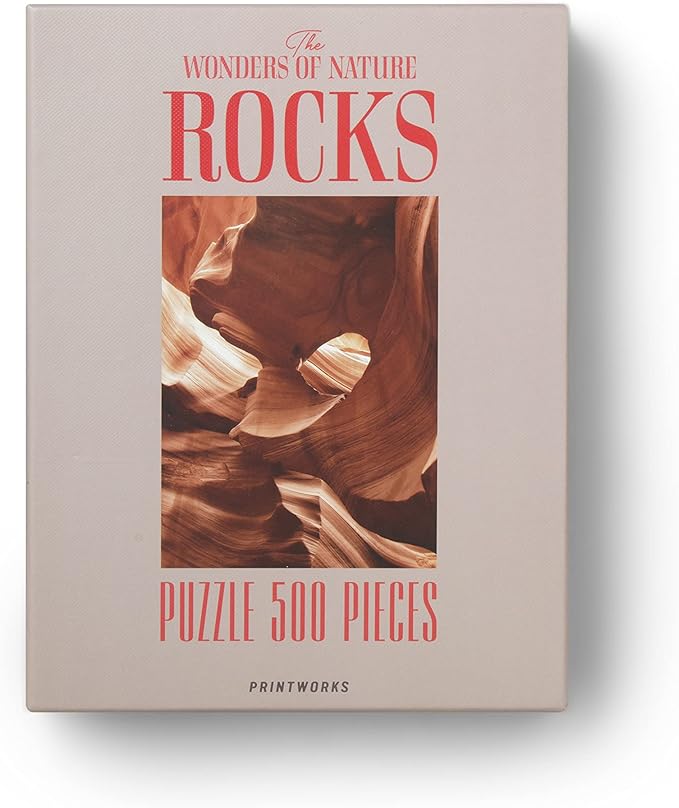 Printworks Wonders of Nature Puzzle - Rocks | Tabernacle Games