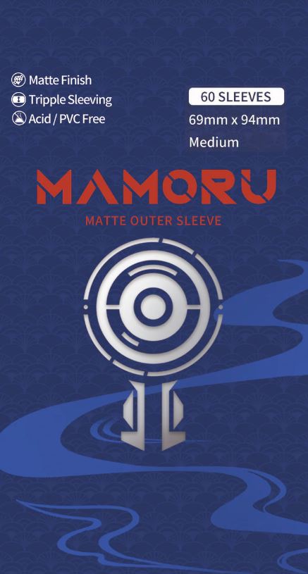 Mamoru Matte Outer Sleeves | Tabernacle Games