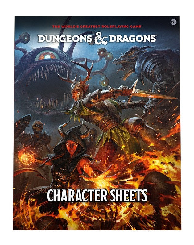 Dungeons & Dragons Character Sheets (2024) | Tabernacle Games