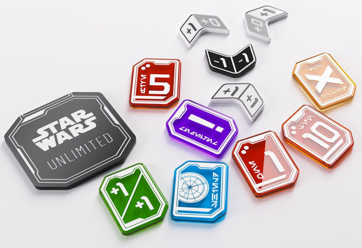 Star Wars Unlimited Acrylic Tokens | Tabernacle Games