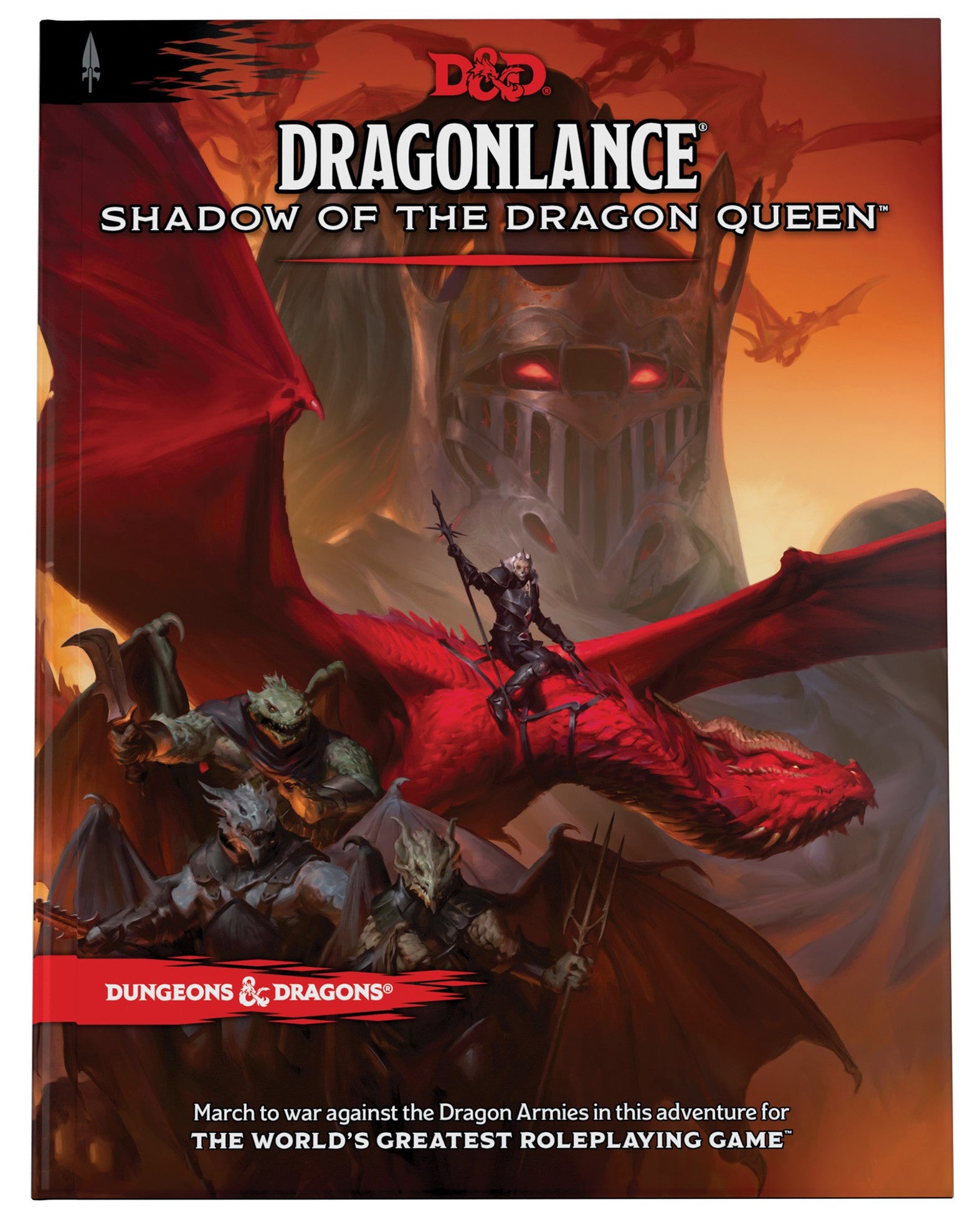 D&D Dungeons & Dragons Dragonlance Shadow of the Dragon Queen Hardcover | Tabernacle Games