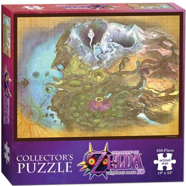 The Legend of Zelda Majoras Mask Termina Map Collectors Puzzle 550 Piece | Tabernacle Games