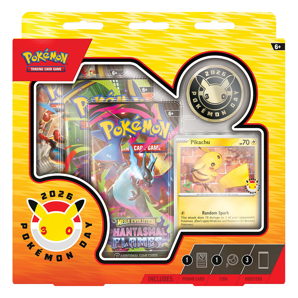 [LIMIT 1 PER CUSTOMER] Pokémon TCG: Pokémon Day 2026 Collection | Tabernacle Games