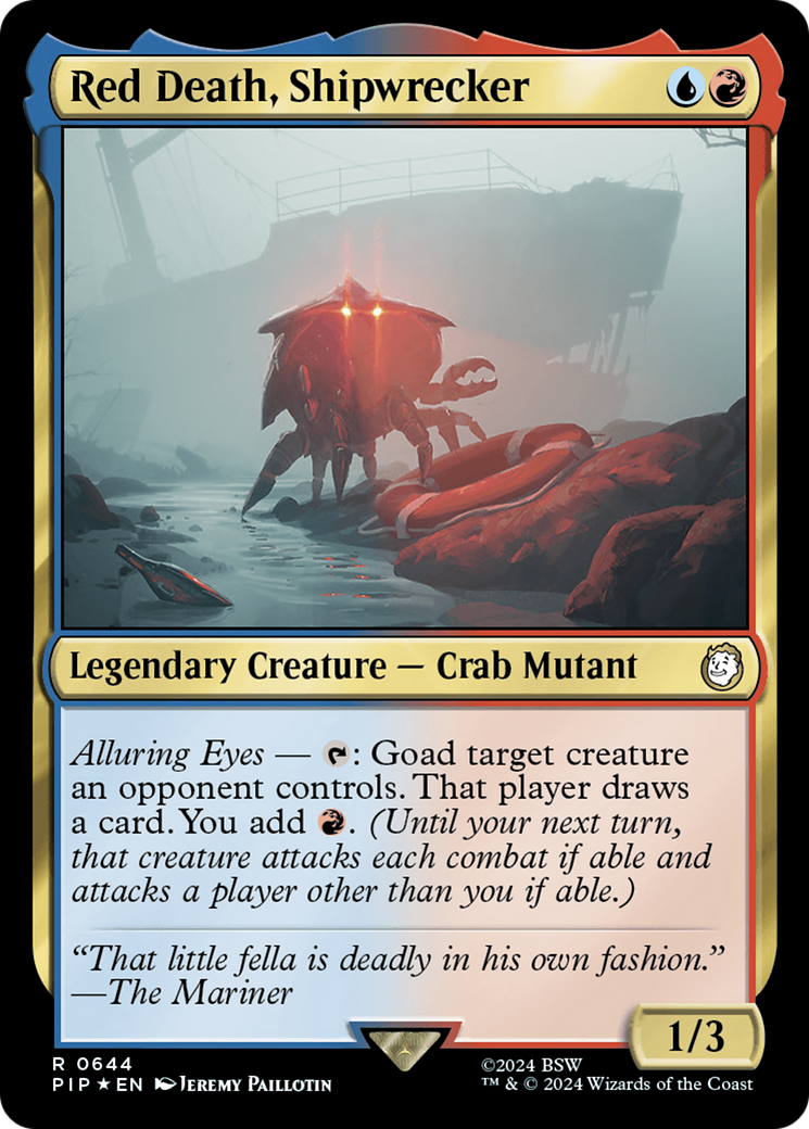 Red Death, Shipwrecker (Surge Foil) [Fallout] | Tabernacle Games