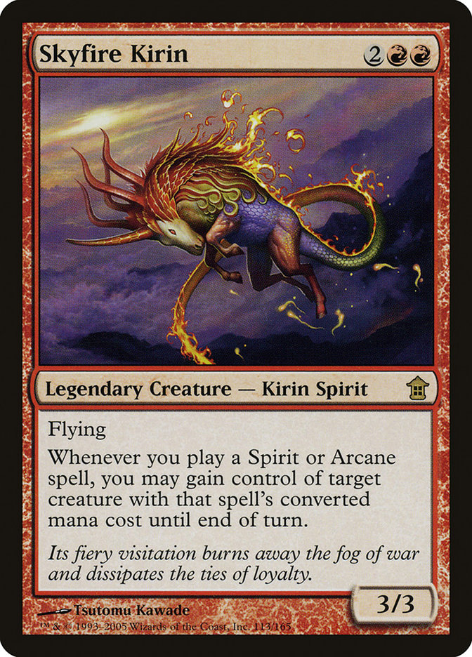 Skyfire Kirin [Saviors of Kamigawa] | Tabernacle Games