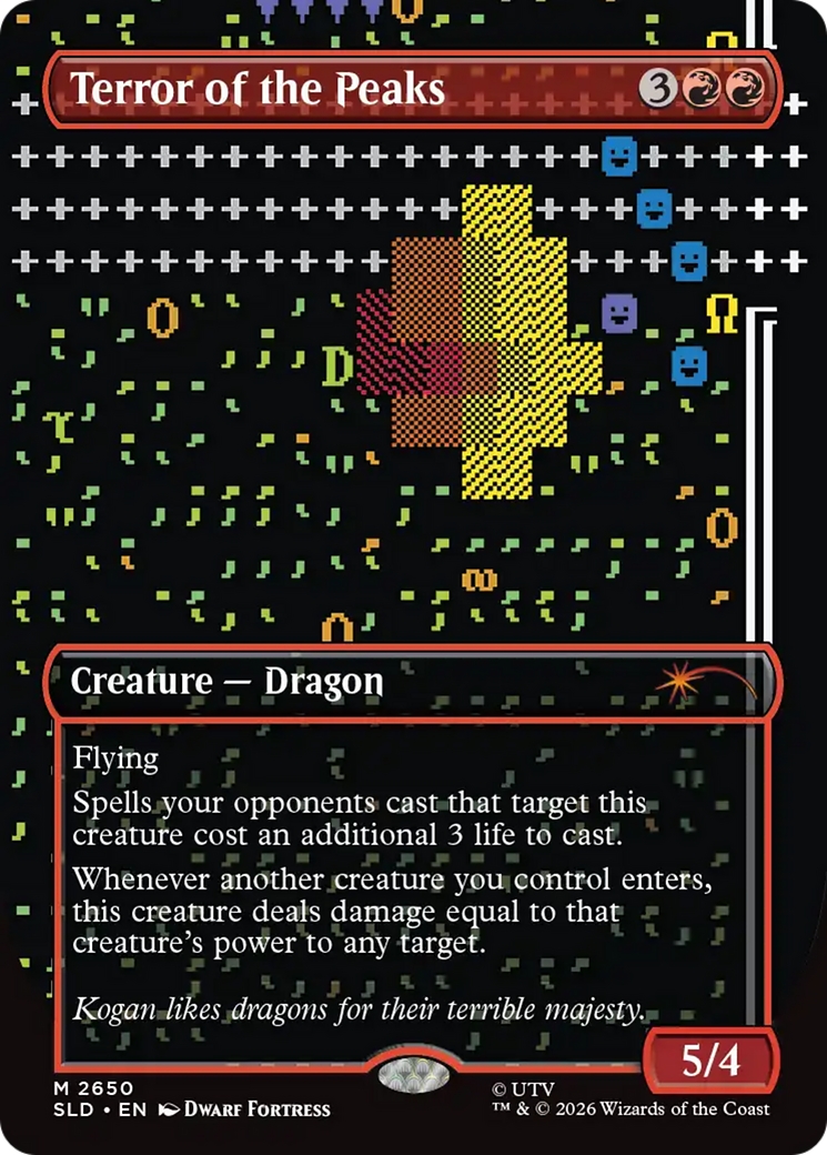 Terror of the Peaks [Secret Lair Drop Series] | Tabernacle Games