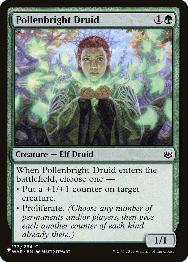 Pollenbright Druid [The List] | Tabernacle Games