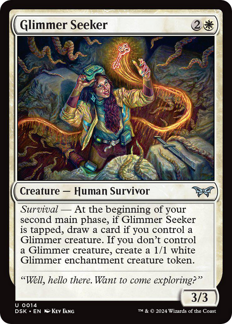 Glimmer Seeker [Duskmourn: House of Horror] | Tabernacle Games