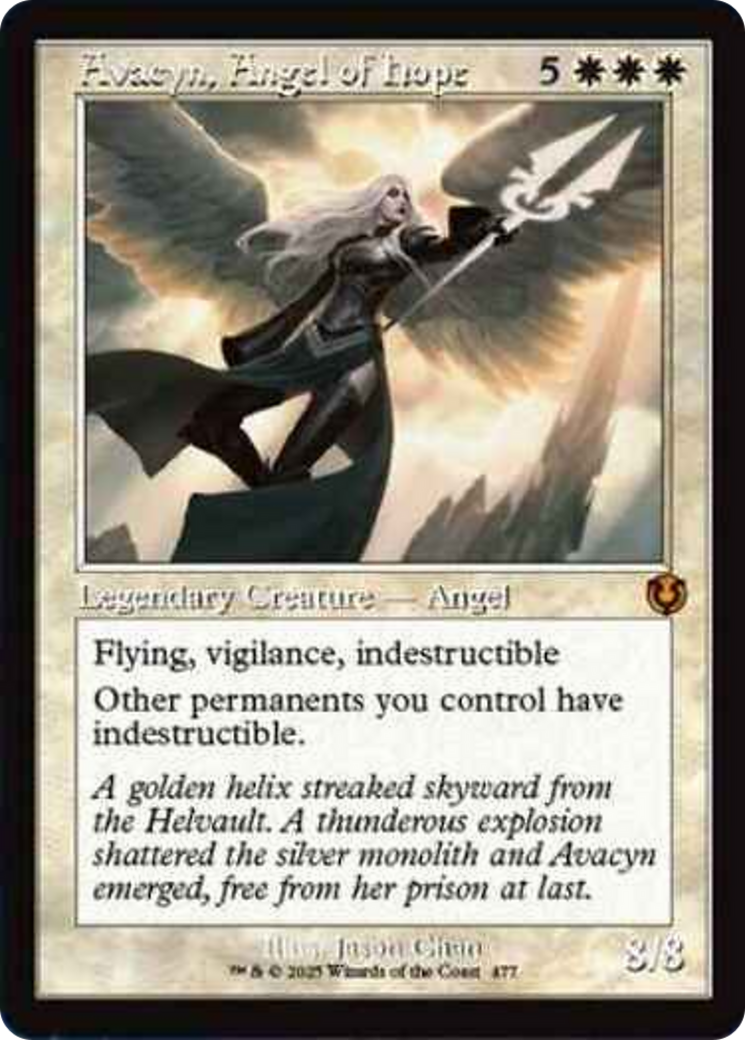 Avacyn, Angel of Hope (Retro Frame) [Innistrad Remastered] | Tabernacle Games