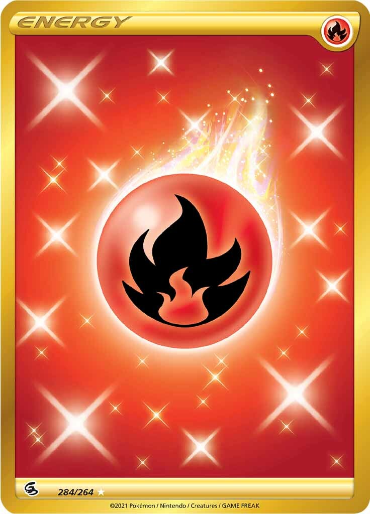 Fire Energy (284/264) [Sword & Shield: Fusion Strike] | Tabernacle Games