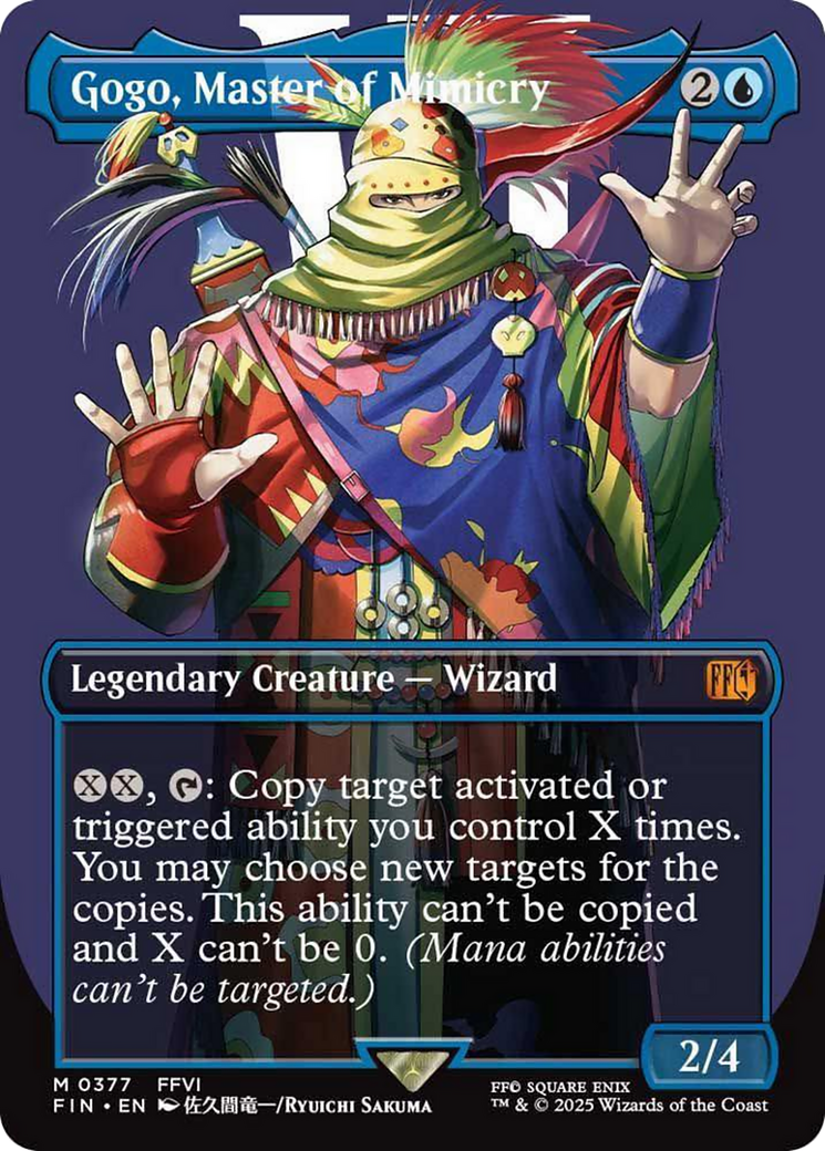 Gogo, Master of Mimicry (Borderless) [FINAL FANTASY] | Tabernacle Games