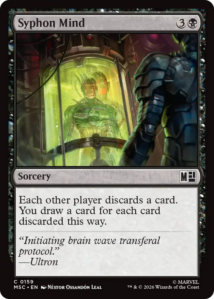 Syphon Mind (Surge Foil) [Marvel Super Heroes Commander] | Tabernacle Games