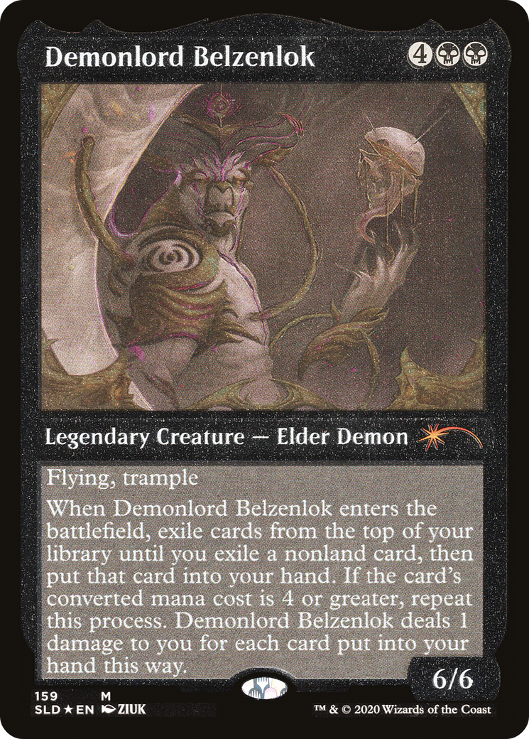 Demonlord Belzenlok (Foil Etched) [Secret Lair Drop Series] | Tabernacle Games