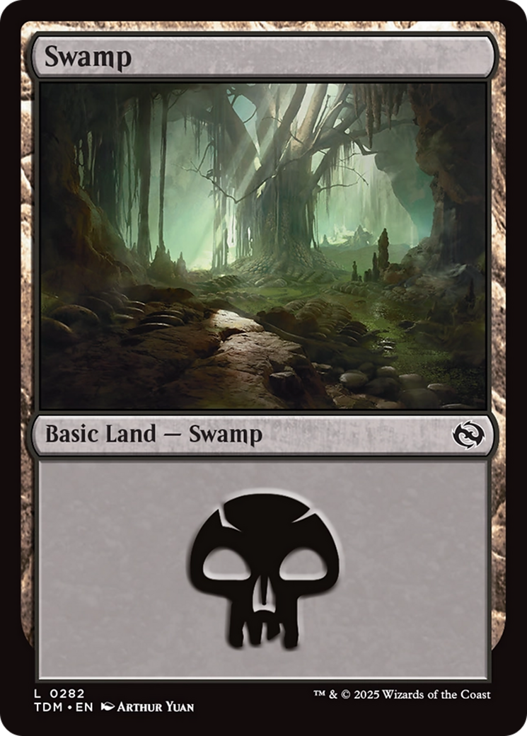 Swamp (0282) [Tarkir: Dragonstorm] | Tabernacle Games