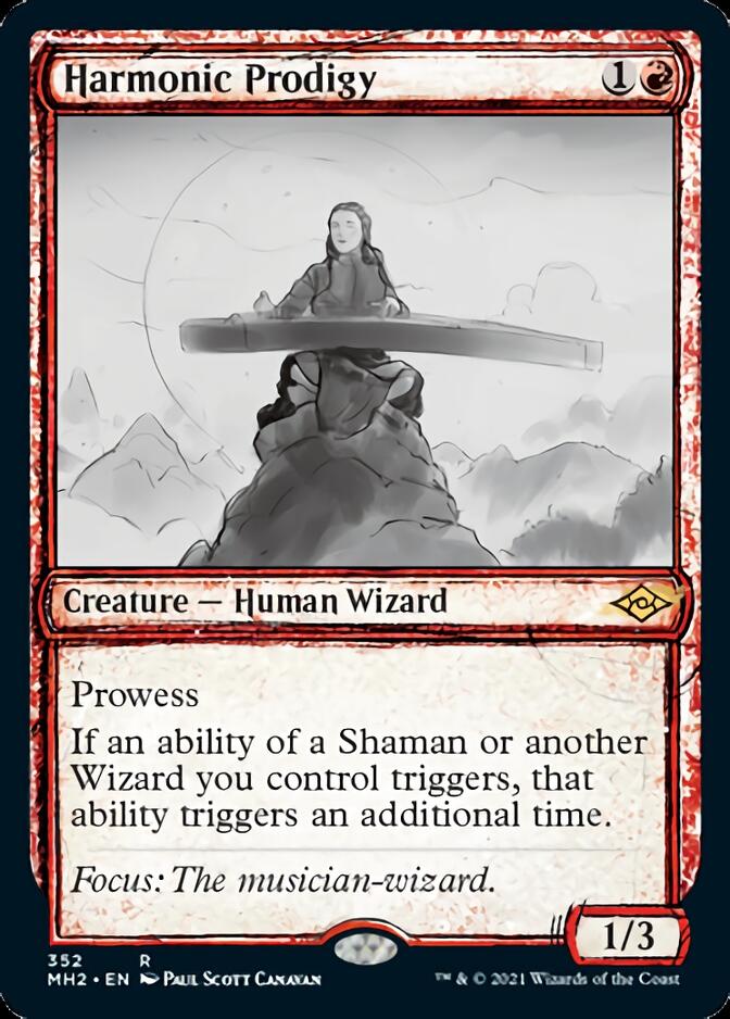 Harmonic Prodigy (Sketch) [Modern Horizons 2] | Tabernacle Games