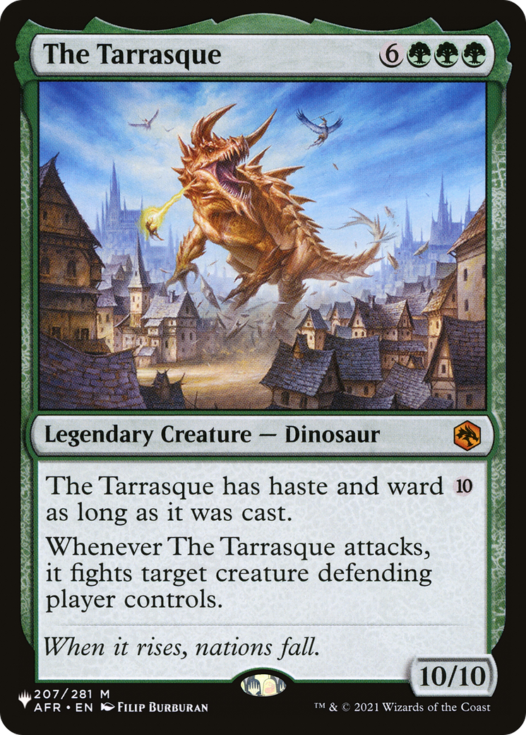 The Tarrasque [The List] | Tabernacle Games