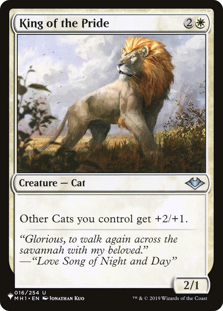 King of the Pride [The List] | Tabernacle Games