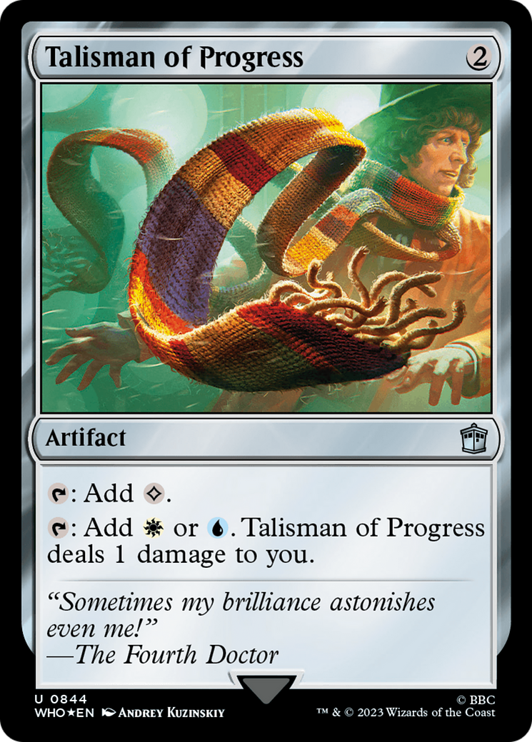 Talisman of Progress (Surge Foil) [Doctor Who] | Tabernacle Games