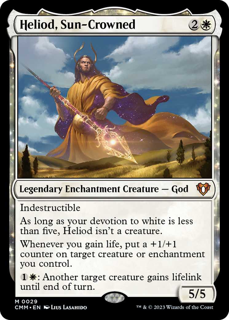 Heliod, Sun-Crowned [Commander Masters] | Tabernacle Games