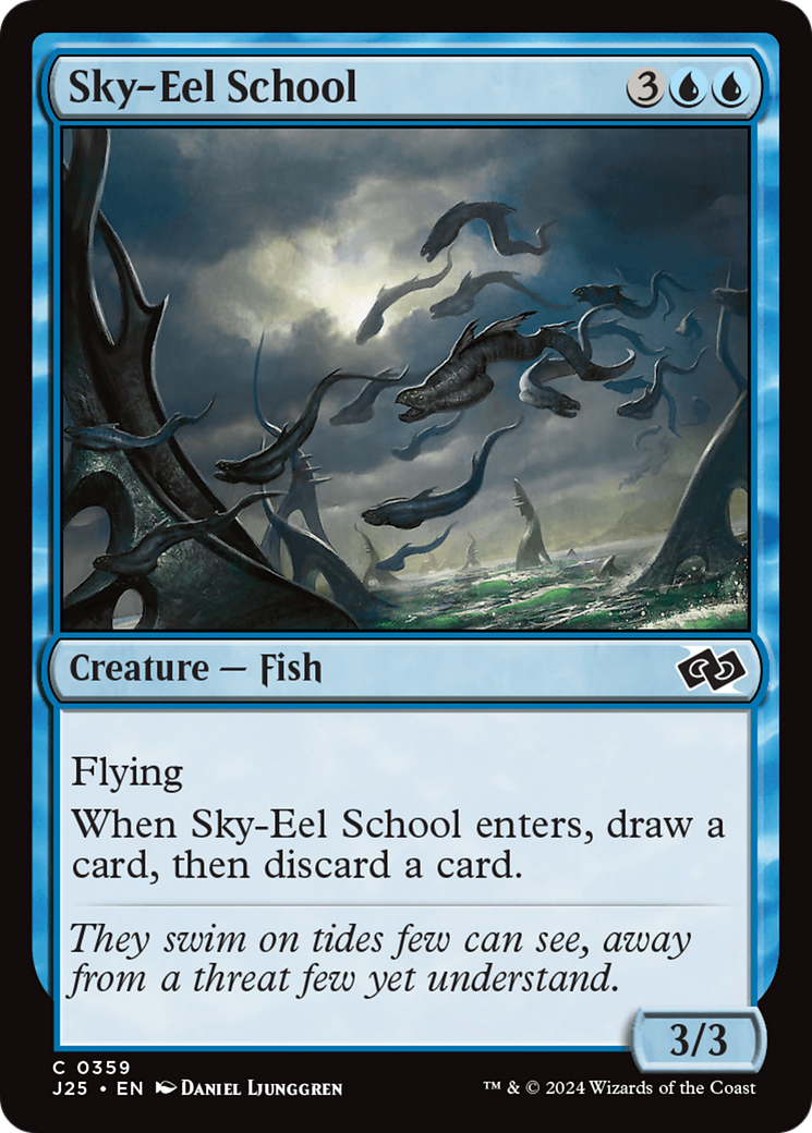 Sky-Eel School [Foundations Jumpstart] | Tabernacle Games