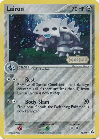 Lairon (38/92) (Stamped) [EX: Legend Maker] | Tabernacle Games