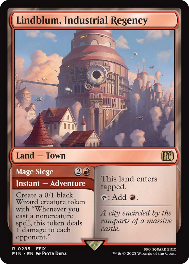 Lindblum, Industrial Regency [FINAL FANTASY] | Tabernacle Games