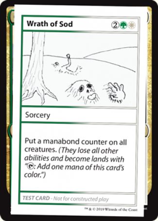 Wrath of Sod (2021 Edition) [Mystery Booster Playtest Cards] | Tabernacle Games