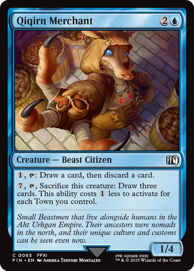 Qiqirn Merchant [FINAL FANTASY] | Tabernacle Games