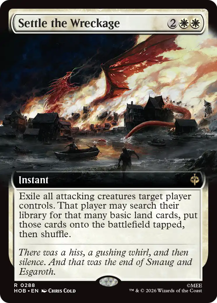 Settle the Wreckage (Extended Art) [The Hobbit] | Tabernacle Games