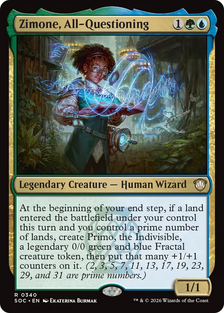Zimone, All-Questioning [Secrets of Strixhaven Commander] | Tabernacle Games