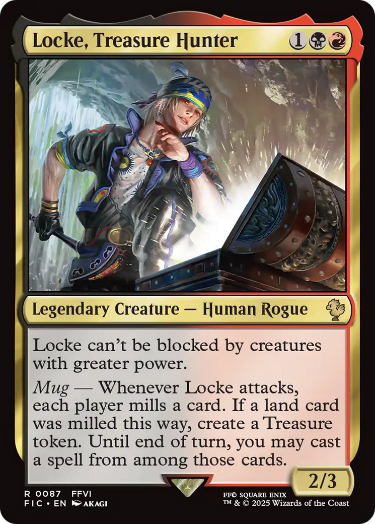 Locke, Treasure Hunter [FINAL FANTASY Commander] | Tabernacle Games