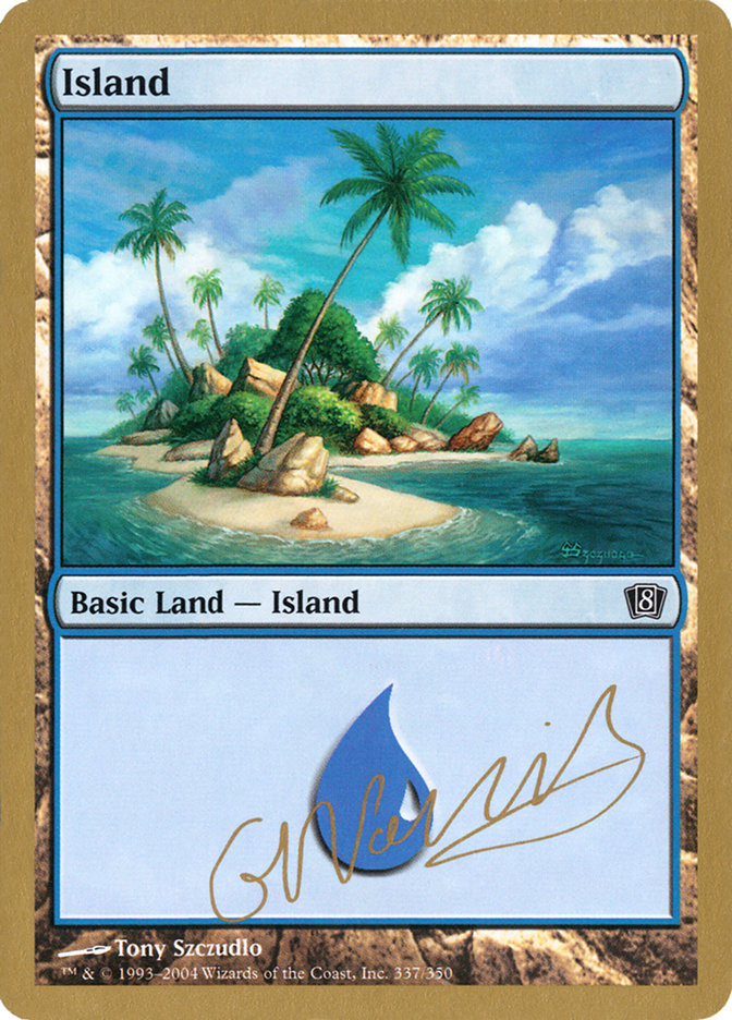 Island (gn337) (Gabriel Nassif) [World Championship Decks 2004] | Tabernacle Games