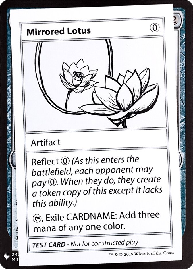 Mirrored Lotus [Mystery Booster Playtest Cards] | Tabernacle Games