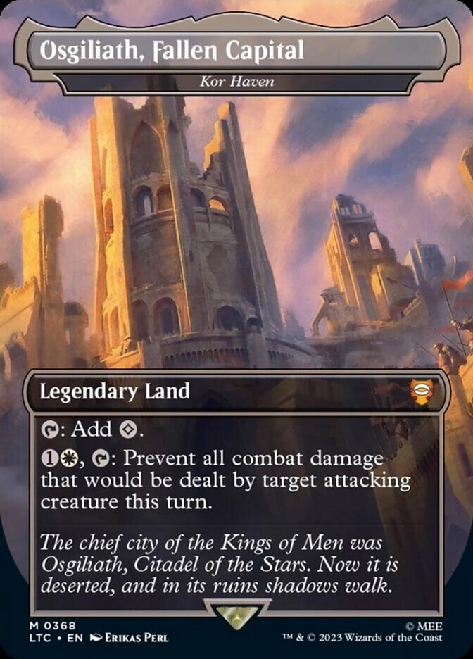 Osgiliath, Fallen Capital - Kor Haven [The Lord of the Rings: Tales of Middle-Earth Commander] | Tabernacle Games