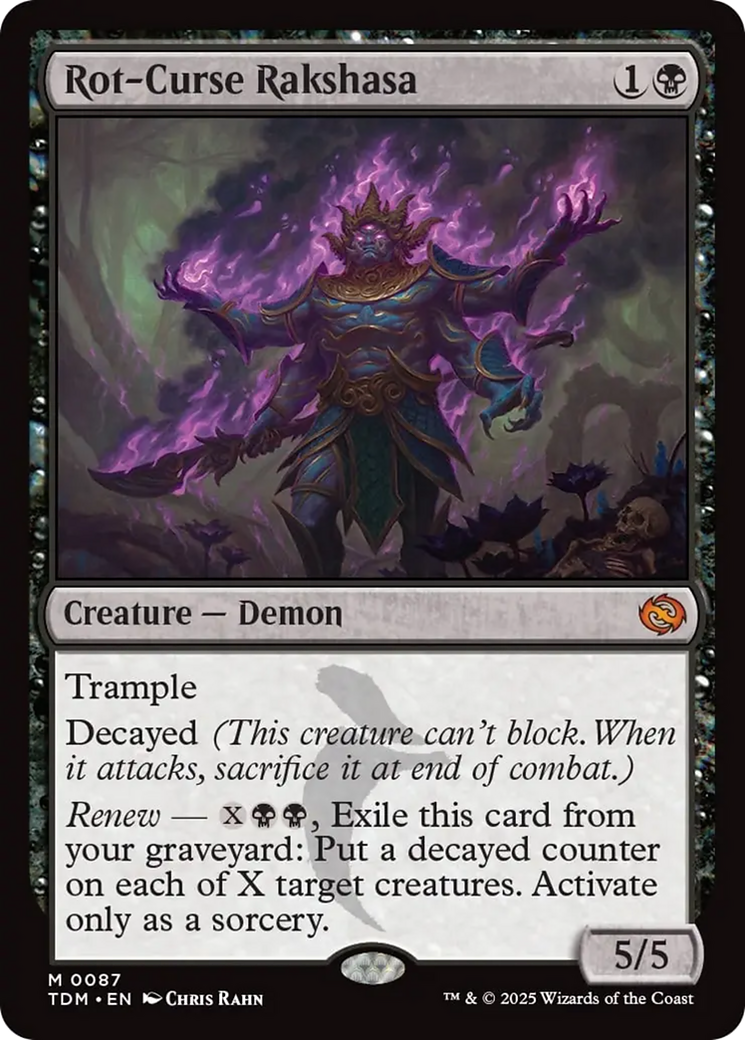 Rot-Curse Rakshasa [Tarkir: Dragonstorm] | Tabernacle Games