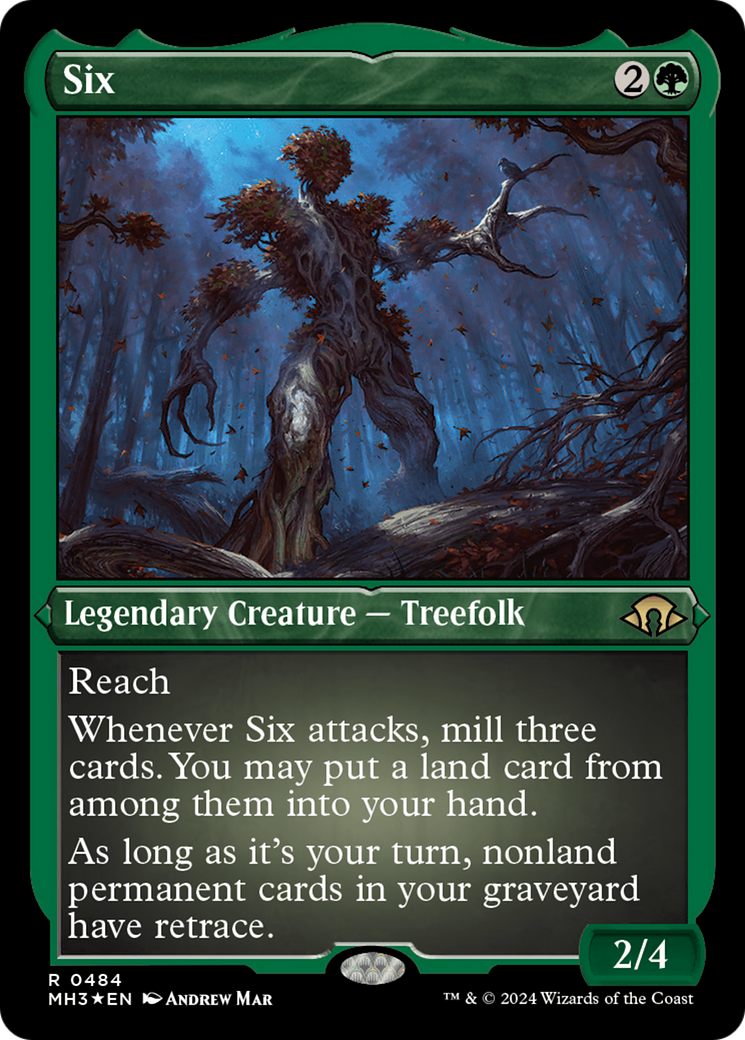 Six (Foil Etched) [Modern Horizons 3] | Tabernacle Games