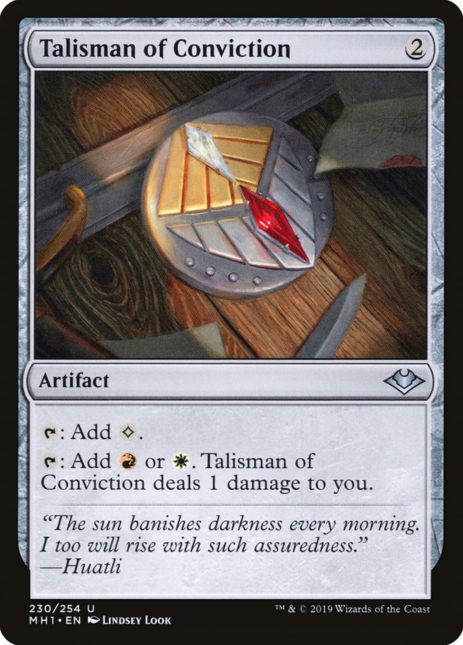 Talisman of Conviction [Modern Horizons] | Tabernacle Games