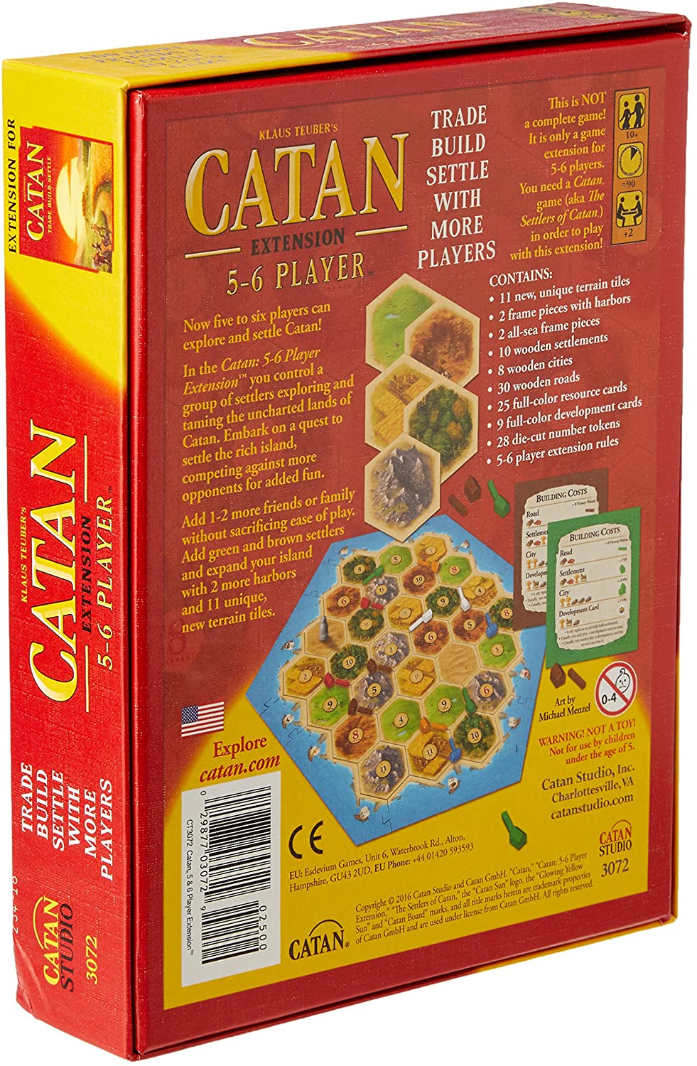 Catan 5-6 Player Extension | Tabernacle Games