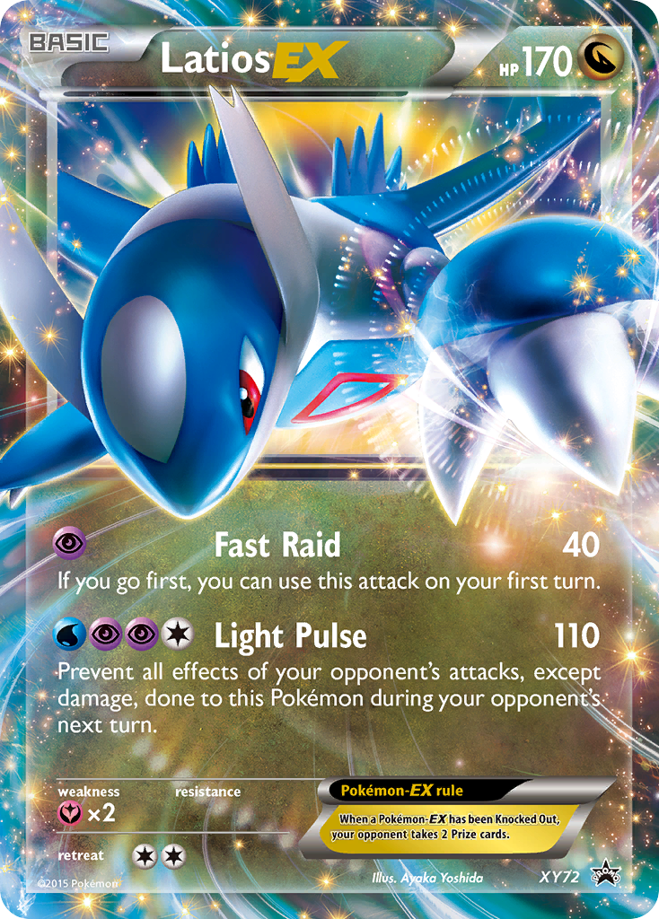 Latios EX (XY72) [XY: Black Star Promos] | Tabernacle Games