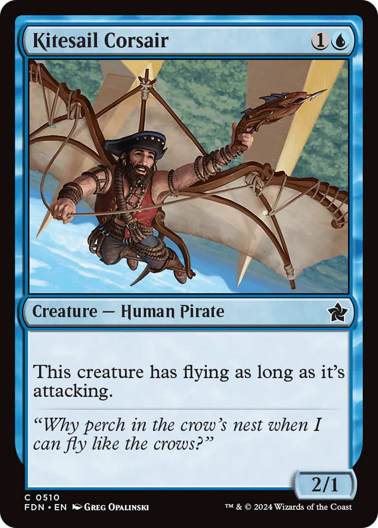 Kitesail Corsair [Foundations] | Tabernacle Games