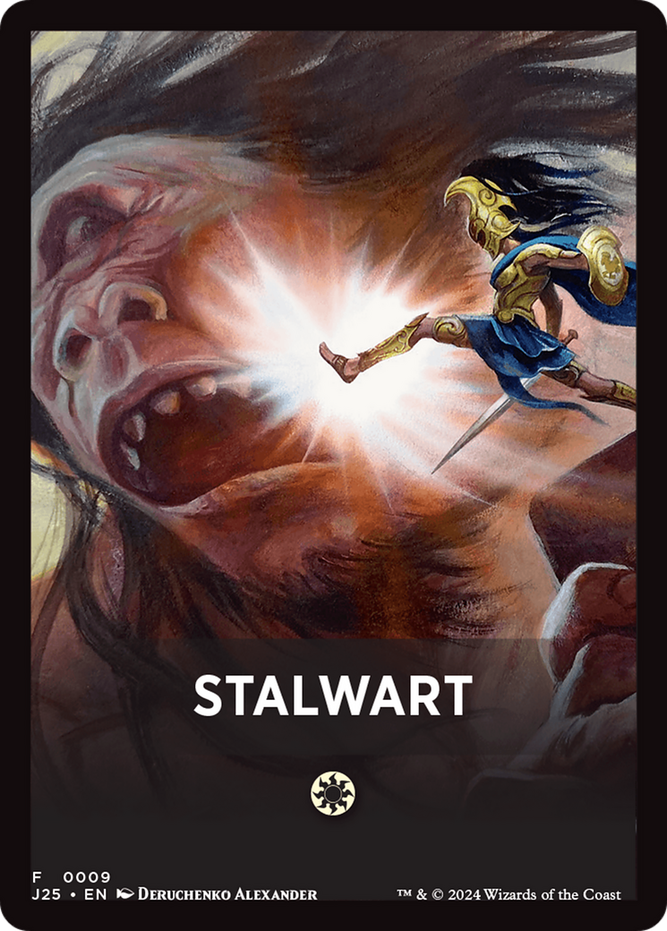 Stalwart Theme Card [Foundations Jumpstart Front Cards] | Tabernacle Games