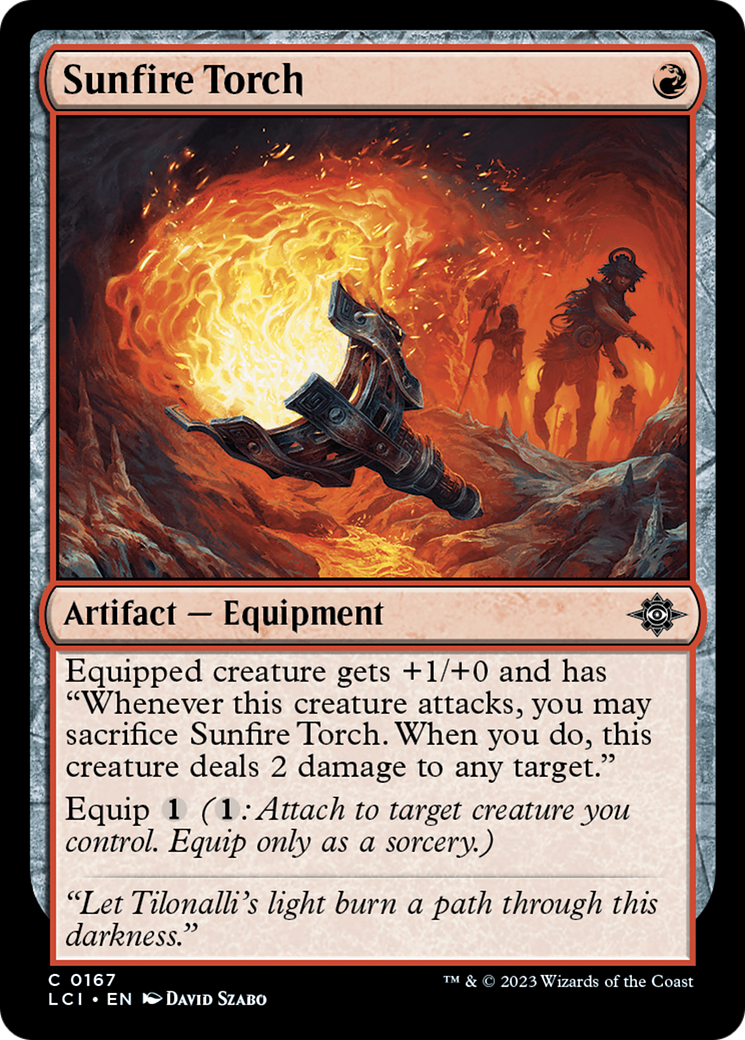 Sunfire Torch [The Lost Caverns of Ixalan] | Tabernacle Games