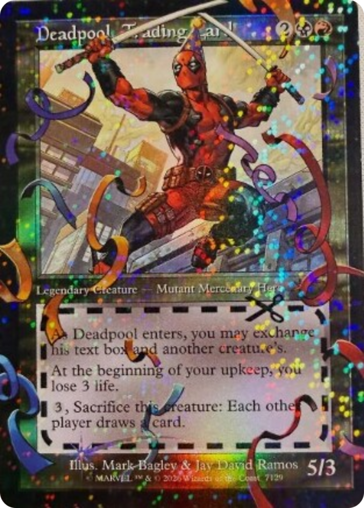 Deadpool, Trading Card (7127) [Secret Lair Drop Series] | Tabernacle Games