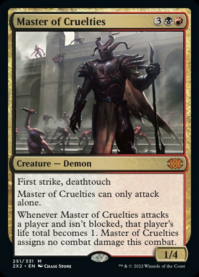 Master of Cruelties [Double Masters 2022] | Tabernacle Games