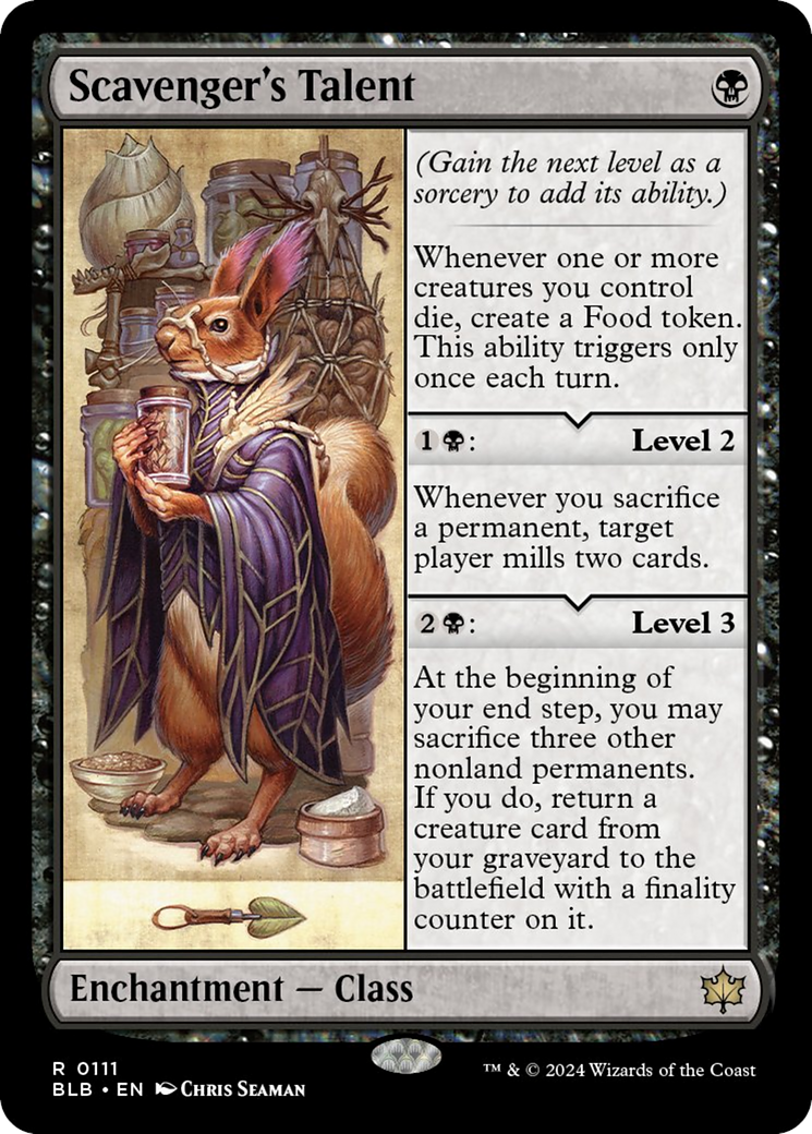 Scavenger's Talent [Bloomburrow] | Tabernacle Games