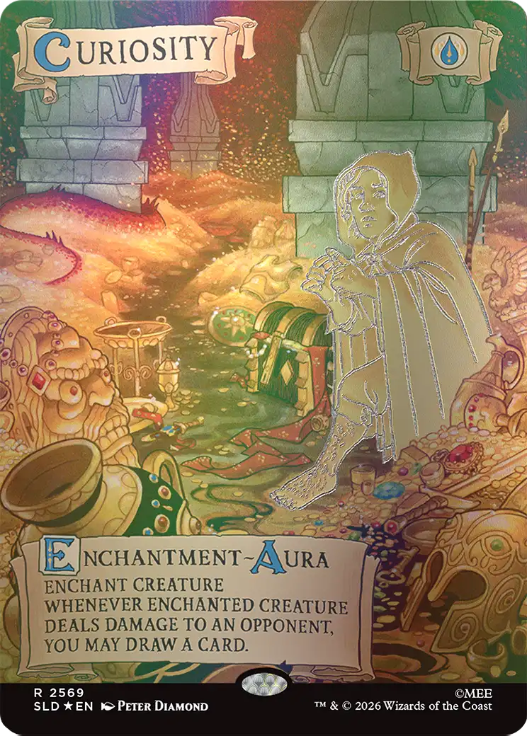 Curiosity (2569) (Out Of Sight Foil) [Secret Lair Drop Series] | Tabernacle Games