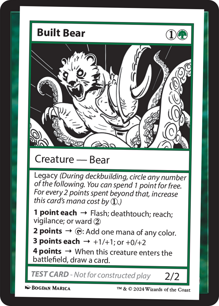 Built Bear [Mystery Booster 2 Playtest Cards] | Tabernacle Games