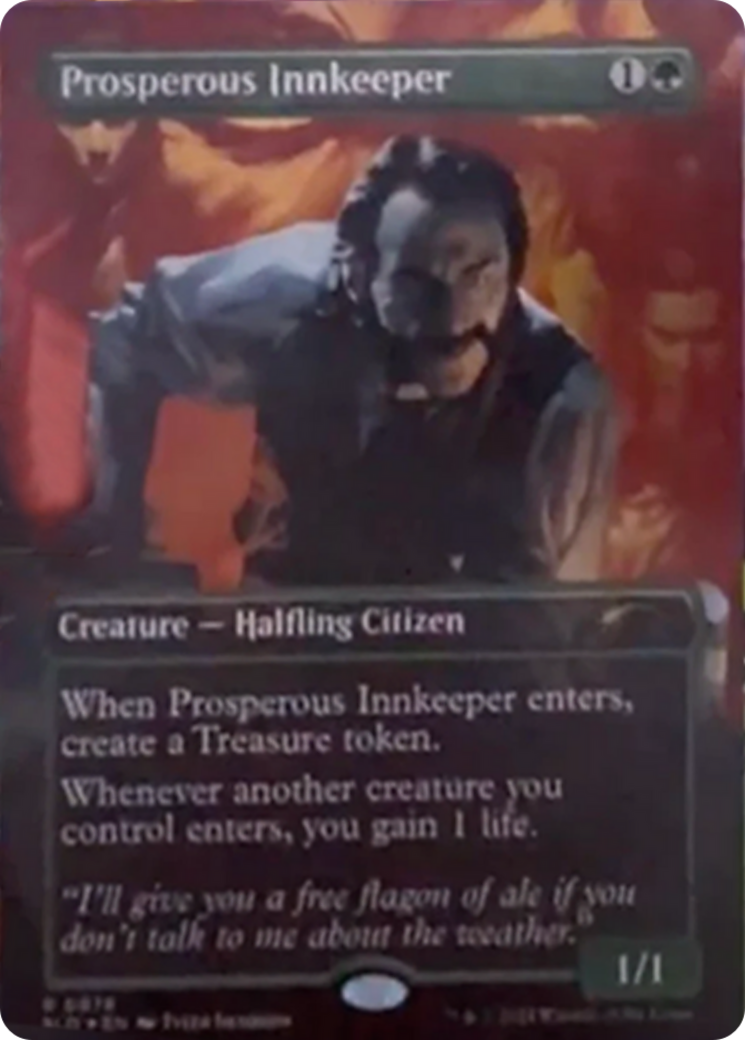 Prosperous Innkeeper (Rainbow Foil) [Secret Lair Drop Series] | Tabernacle Games